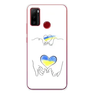 Чохол для Патріота України Ulefone Note 10 - (AlphaPrint) (Мир Україні)