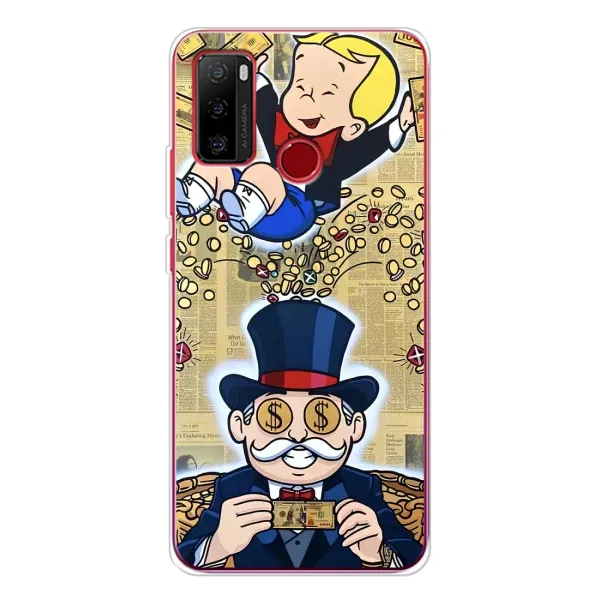 Чохол з принтом «Монополія Мен» для Ulefone Note 10
