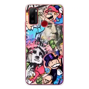 Чохли з крутими принтами для Ulefone Note 10 - (PREMIUMPrint) (Monopoly man)