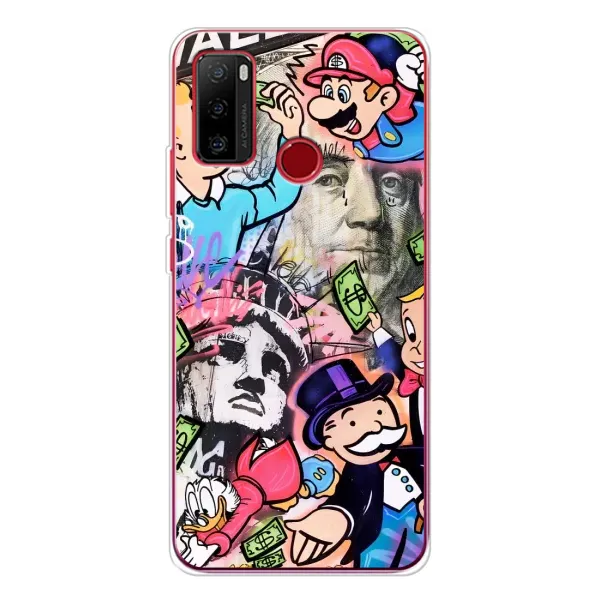 Чохол з принтом «Monopoly man» для Ulefone Note 10