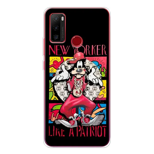 Чохол з принтом «Мультяшний Волк» для Ulefone Note 10