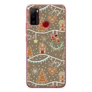Новорічні, Святкові Чохли для Ulefone Note 10 - 2024 год (Новорічні пряники)