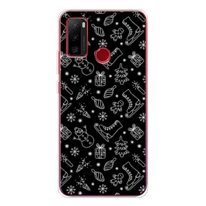Новорічні, Святкові Чохли для Ulefone Note 10 - 2024 год (Новорічний фон)