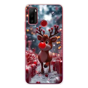 Яскравий чохол для Ulefone Note 10 з Зимові Оленята (Олень серед подарунків)