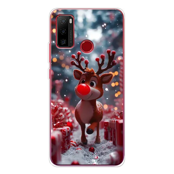 Чохол з принтом «Олень серед подарунків» для Ulefone Note 10
