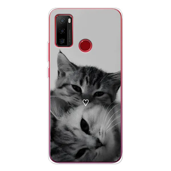 Чохол з принтом «Пара котів» для Ulefone Note 10 Чохол з принтом «Пара котів» для Ulefone Note 10