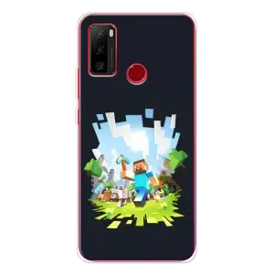 Чохол Майнкрафт на Ulefone Note 10 (AlphaPrint) Minecraft (персонажі Minecraft)