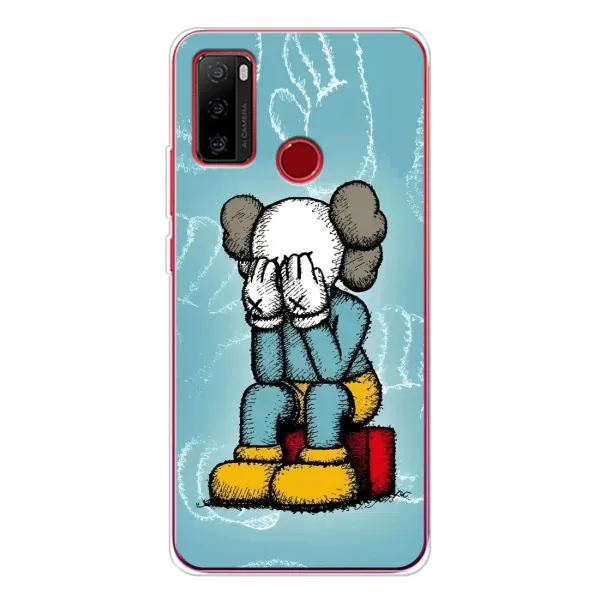 Чохол з принтом «Плач Bearbrick» для Ulefone Note 10