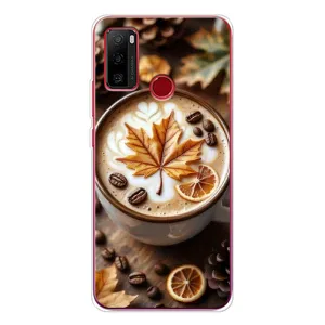 Чохол з унікальним дизайном 'Осінь з кавою' для Ulefone Note 10 (Пряна кава)