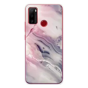 Мраморний чехол на Ulefone Note 10 (VPrint) (Пурпурний Мрамор)