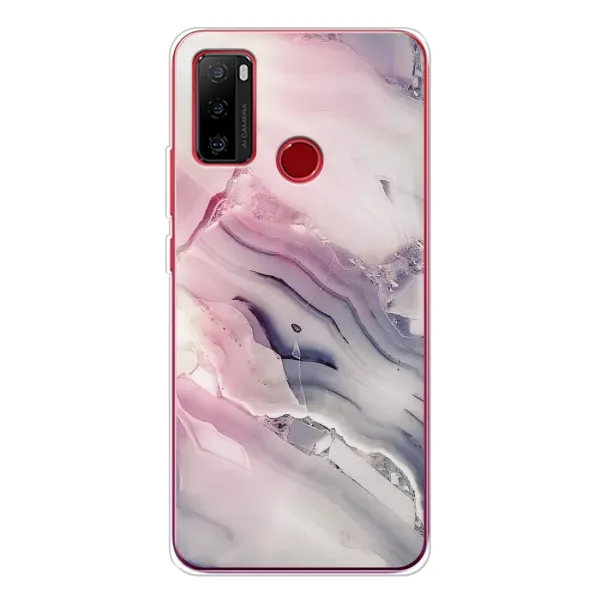 Чохол з принтом «Пурпурний Мрамор» для Ulefone Note 10