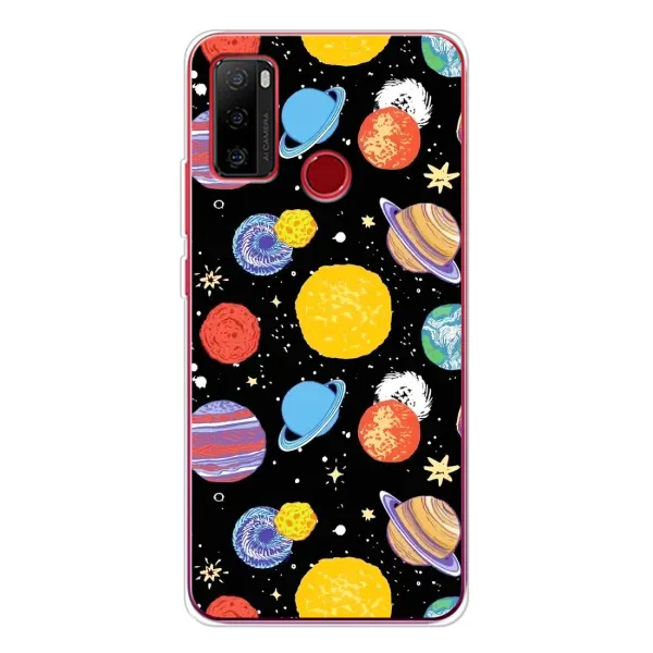 Чехол с принтом «Рисованные планеты» для Ulefone Note 10 Чехол с принтом «Рисованные планеты» для Ulefone Note 10