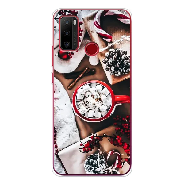 Чохол з принтом «Різдвяна атмосфера» для Ulefone Note 10