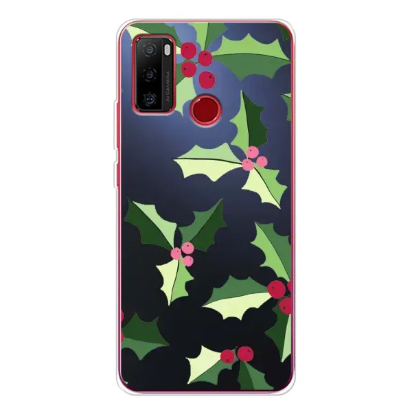Чохол з принтом «Різдвяний фон» для Ulefone Note 10