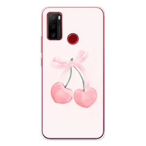 Чохол з розовим принтом для Ulefone Note 10 (Рожеві вишні)