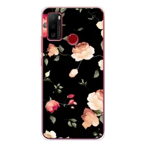 Чохли з квітами для Ulefone Note 10 (VPrint) (Трояндочки)