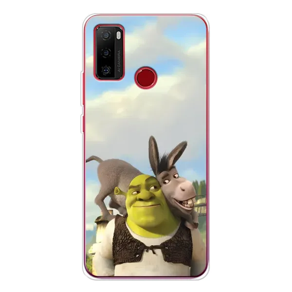 Чохол з принтом «Шрек та Осел» для Ulefone Note 10