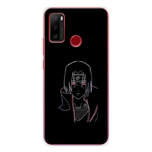 Чохли на тему: Ітачи Учіха для Ulefone Note 10 (AlphaPrint) (силует Ітачі)