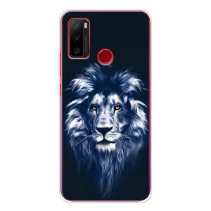 Чохол з картинкою ЛЕВ для Ulefone Note 10 (VPrint) (Синій Лев)