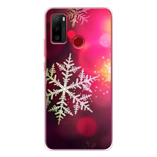 Чохол з принтом «Сніжинка» для Ulefone Note 10