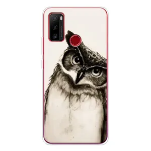 Чохол з пташками на Ulefone Note 10 (VPrint) (Сова)