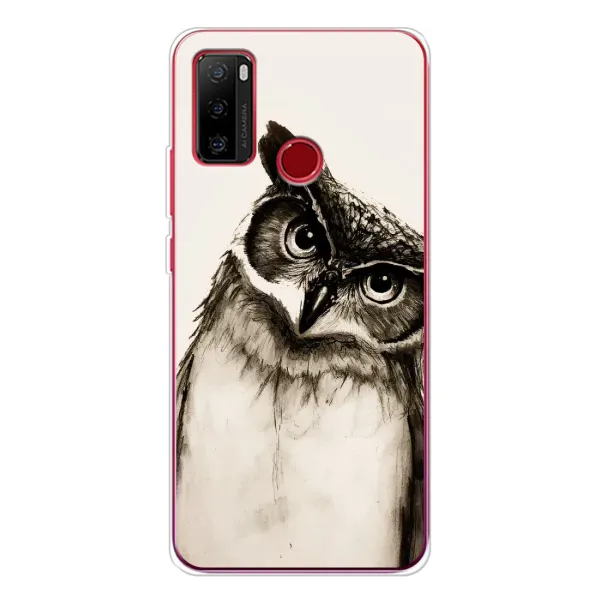Чохол з принтом «Сова» для Ulefone Note 10