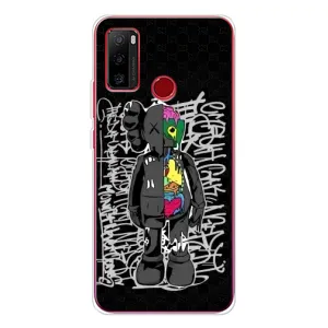 Чохли для Ulefone Note 10 - Bearbrick Louis Vuitton (PREMIUMPrint) (Стиль Bearbrick)
