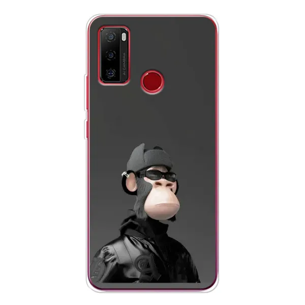 Чохол з принтом «стильна мавпа NFT» для Ulefone Note 10