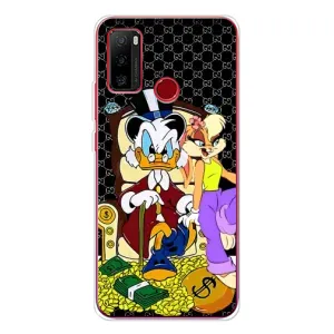 Чехли для Ulefone Note 10 - Скрудж МакДак Louis Vuitton (PREMIUMPrint) (Стильна Утка)