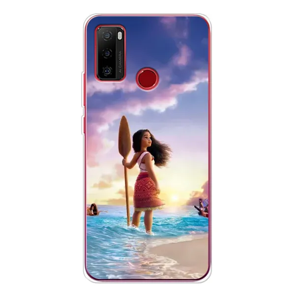 Чохол з принтом «Моана з веслом» для Ulefone Note 10