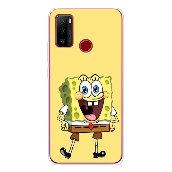 Чохол з принтом «Веселий Спанч Боб» для Ulefone Note 10 Чохол з принтом «Веселий Спанч Боб» для Ulefone Note 10