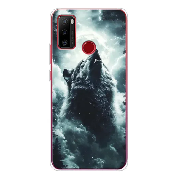 Чохол з принтом «Вовк у хмарах» для Ulefone Note 10 Чохол з принтом «Вовк у хмарах» для Ulefone Note 10