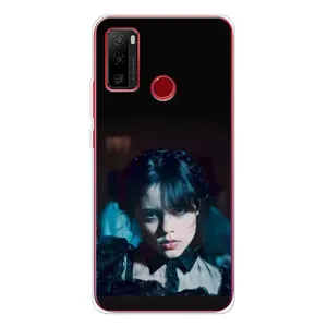 Чехлы Венсдей на Ulefone Note 10 Уэнсдей (AlphaPrint) (взгляд Уэнздей)