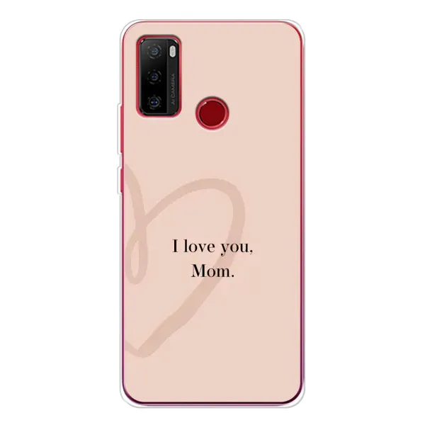 Чохол з принтом «Серце мамі» для Ulefone Note 10