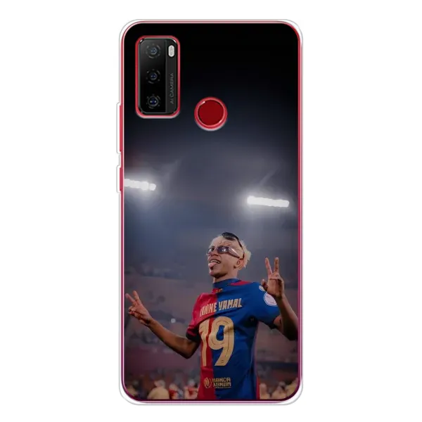 Чохол з принтом «Ямаль на стадіоні» для Ulefone Note 10