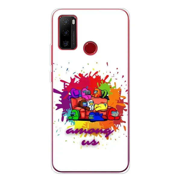 Чохол з принтом «Яскравий АмонгАс» для Ulefone Note 10
