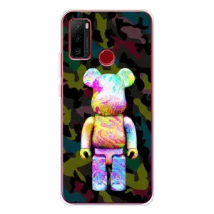 Чохли для Ulefone Note 10 - Bearbrick Louis Vuitton (PREMIUMPrint) (Яскравий Bearbrick)