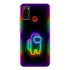 Чохли Амонг Ас для Ulefone Note 10 (AlphaPrint) (Яскравий скін)
