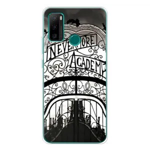 Чехол с дизайном Венздей 2 на Ulefone Note 10P (Ворота Академии Невермор)