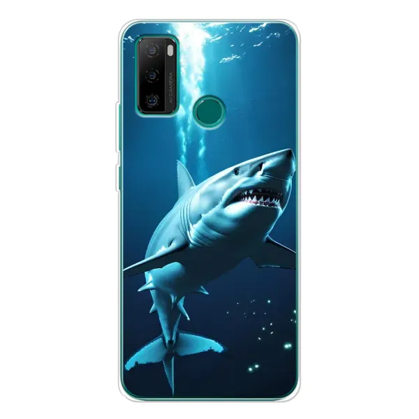 Чохол з принтом «Акула під водою» для Ulefone Note 10P