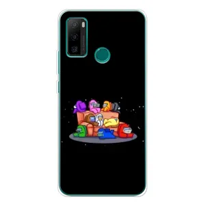 Чехол Амонг Ас для Ulefone Note 10P (AlphaPrint) (Амонг-ас)