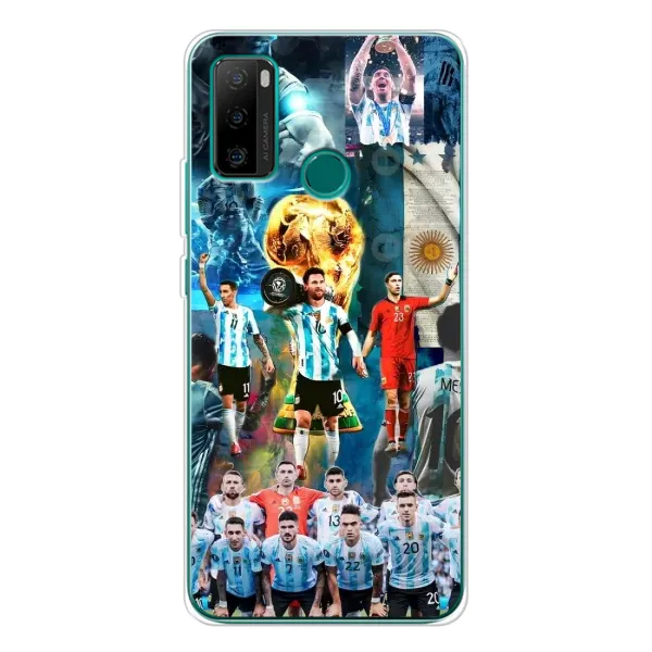 Чохол з принтом «Аргентина Мессі» для Ulefone Note 10P Чохол з принтом «Аргентина Мессі» для Ulefone Note 10P