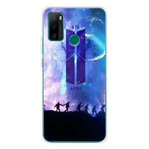 Чехлы BTS для Ulefone Note 10P (AlphaPrint) (Army BTS)