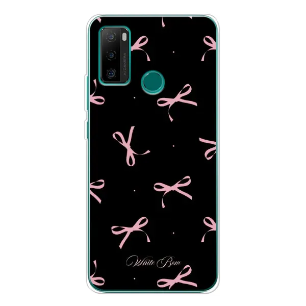 Чехол с принтом «Банты на черном» для Ulefone Note 10P