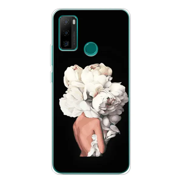 Чохол з принтом «Білі квіти» для Ulefone Note 10P Чохол з принтом «Білі квіти» для Ulefone Note 10P