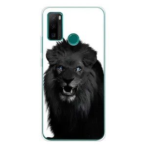 Чехлы с картинками животных Ulefone Note 10P (Черный ЛЕВ)