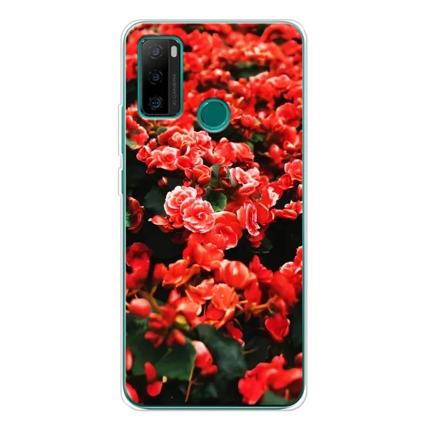 Чехол с принтом «Цветы красные» для Ulefone Note 10P Чехол с принтом «Цветы красные» для Ulefone Note 10P