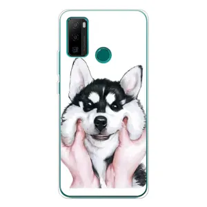 Чехлы с собаками для Ulefone Note 10P (VPrint) (Довольный Хаски)