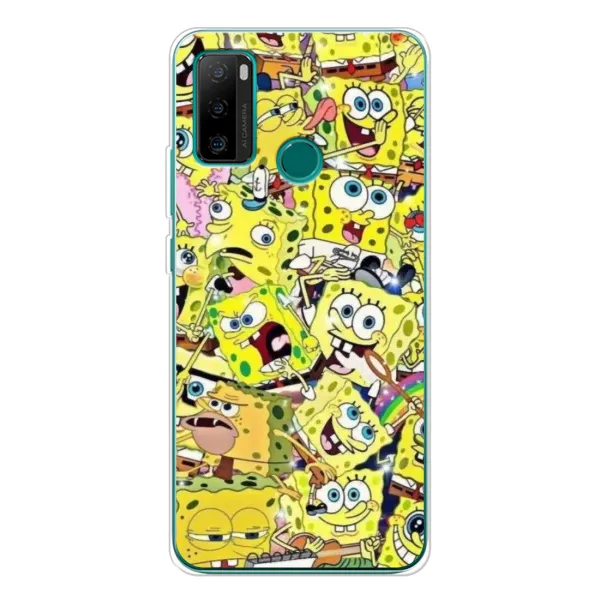 Чохол з принтом «Емоції Спан Боба» для Ulefone Note 10P Чохол з принтом «Емоції Спан Боба» для Ulefone Note 10P