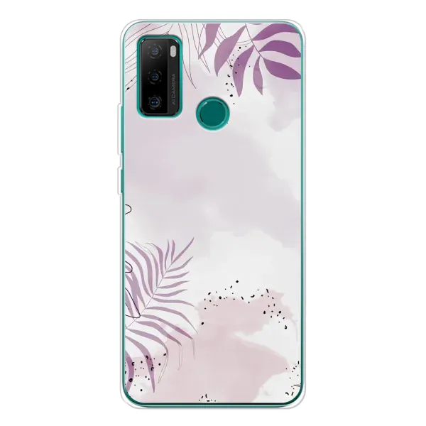 Чехол с принтом «Фиолетовые листья» для Ulefone Note 10P Чехол с принтом «Фиолетовые листья» для Ulefone Note 10P
